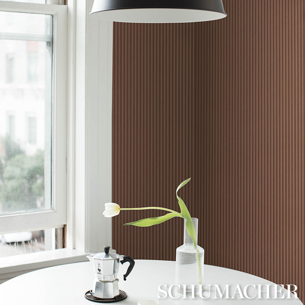 Edwin Stripe Narrow | Terracotta