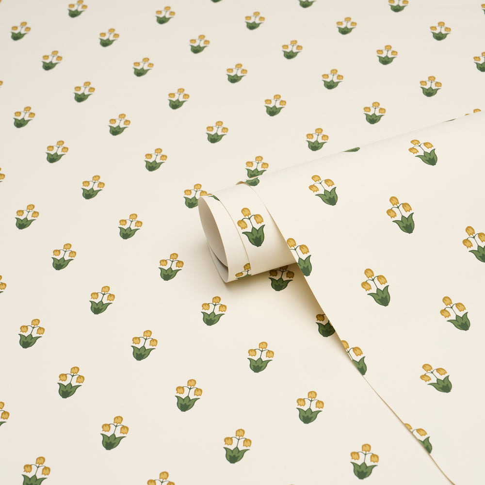 MOIRA HAND PRINT | Marigold