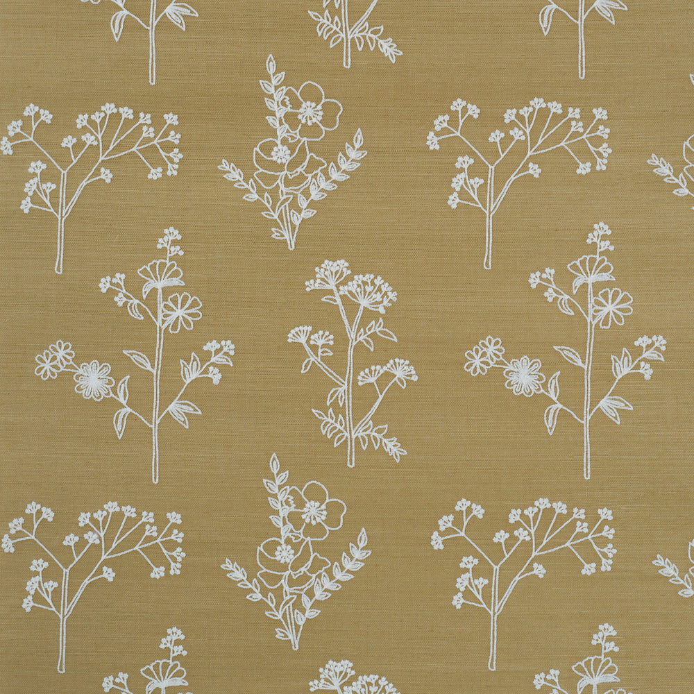 Lisbeth Embroidered Sisal | Olive