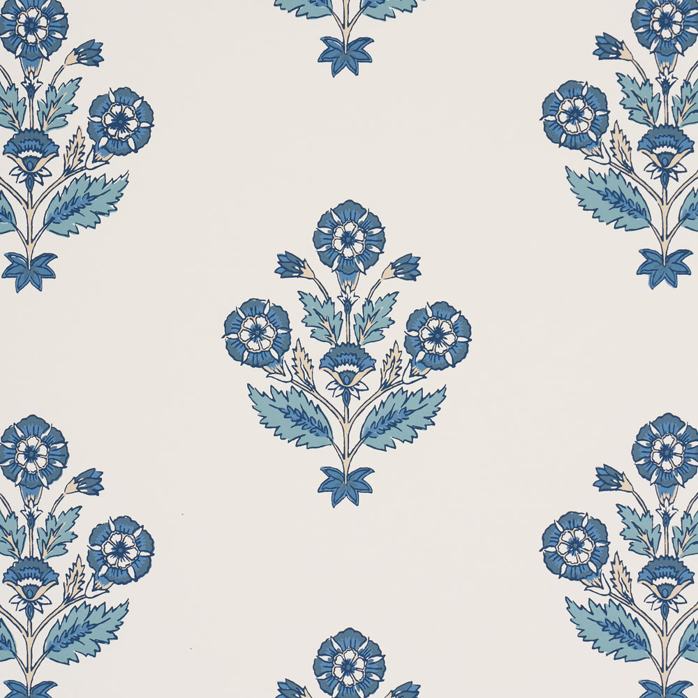 DALILA HAND-SCREEN PRINT | Blue