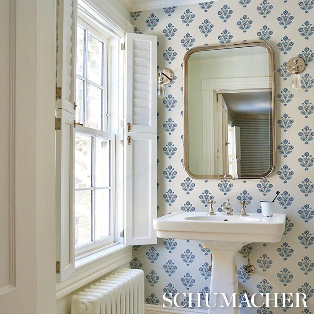 DALILA HAND-SCREEN PRINT | Blue