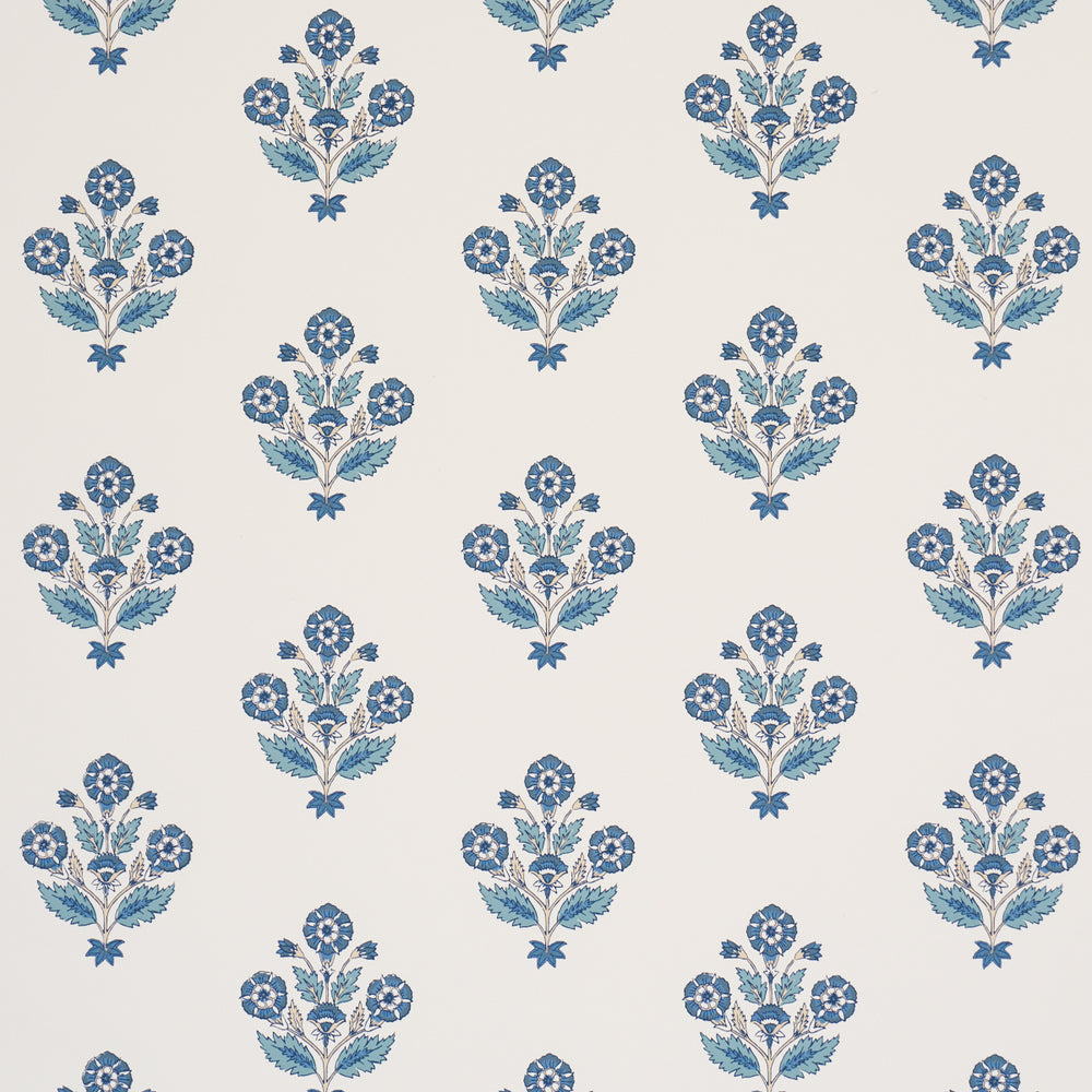 DALILA HAND-SCREEN PRINT | Blue
