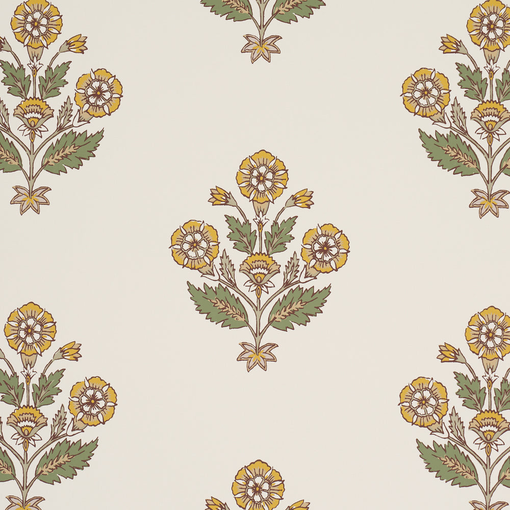 DALILA HAND-SCREEN PRINT | Yellow