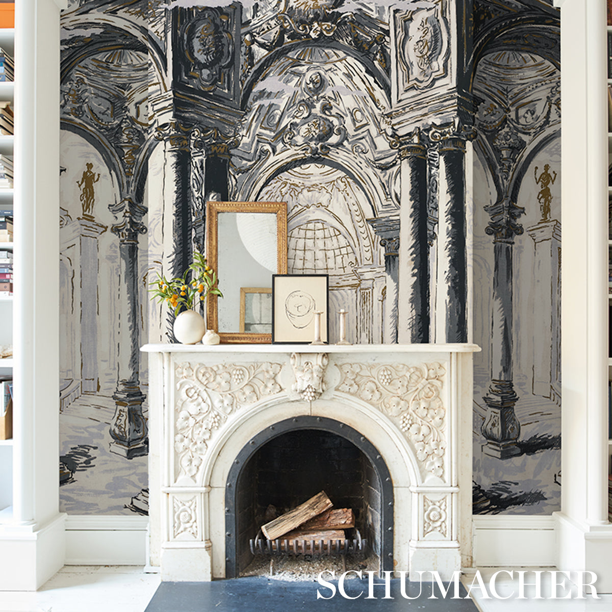 PALAZZO 4 PANEL SET | Antique Blue