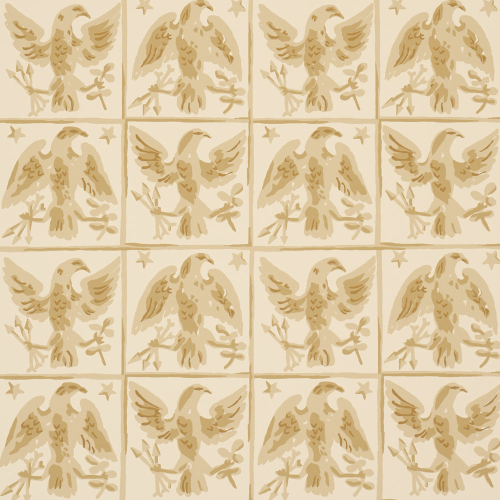 BARTON'S EAGLE HAND PRINT | Yellow