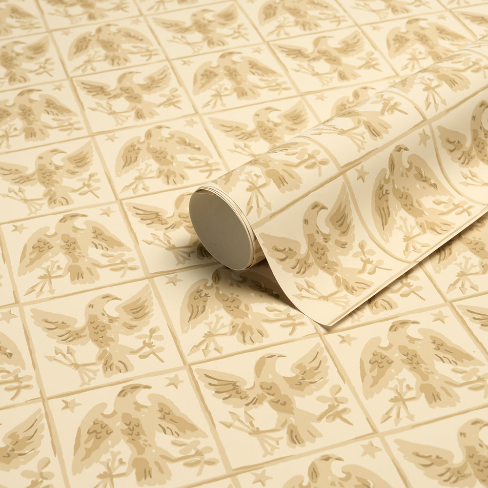 BARTON'S EAGLE HAND PRINT | Yellow