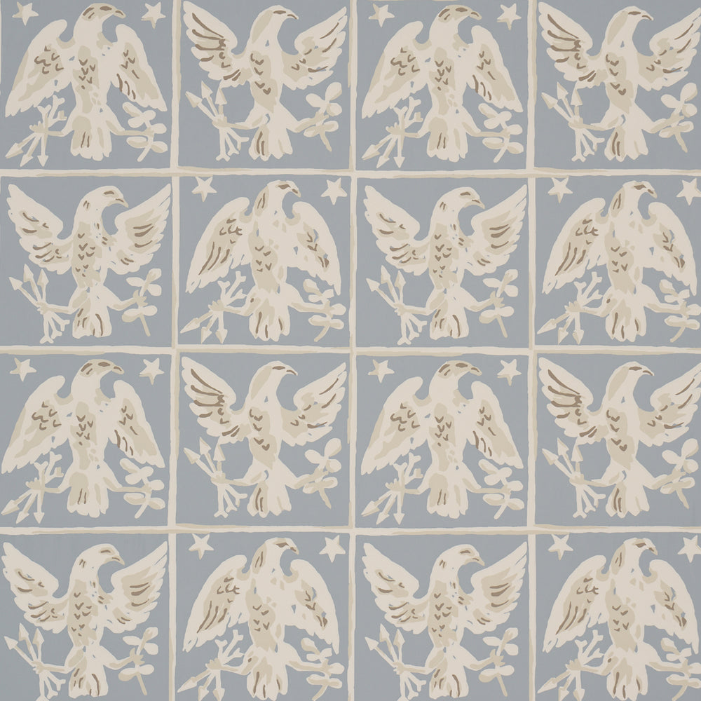 BARTON'S EAGLE HAND PRINT | Blue