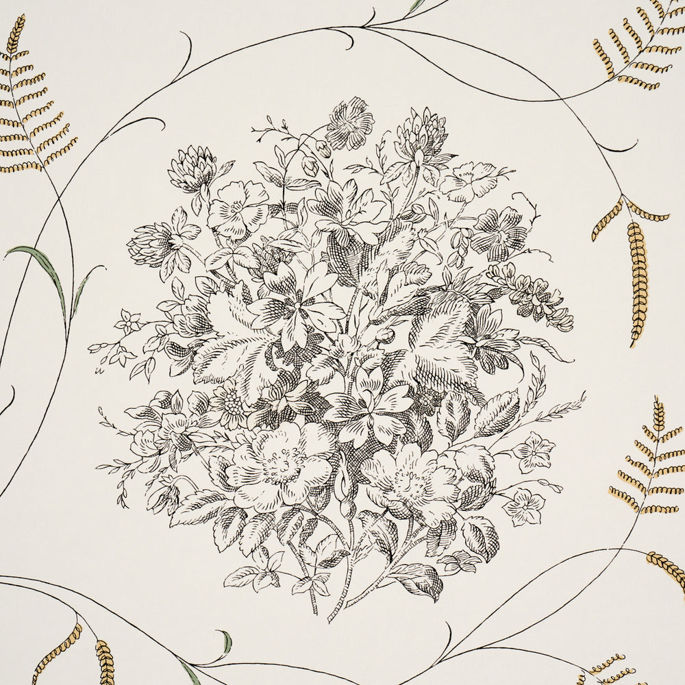 Century Scenic Toile | Black