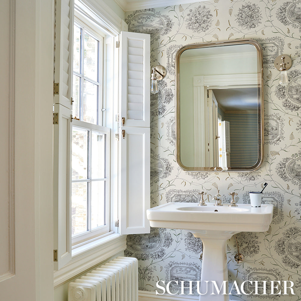 Century Scenic Toile | Black