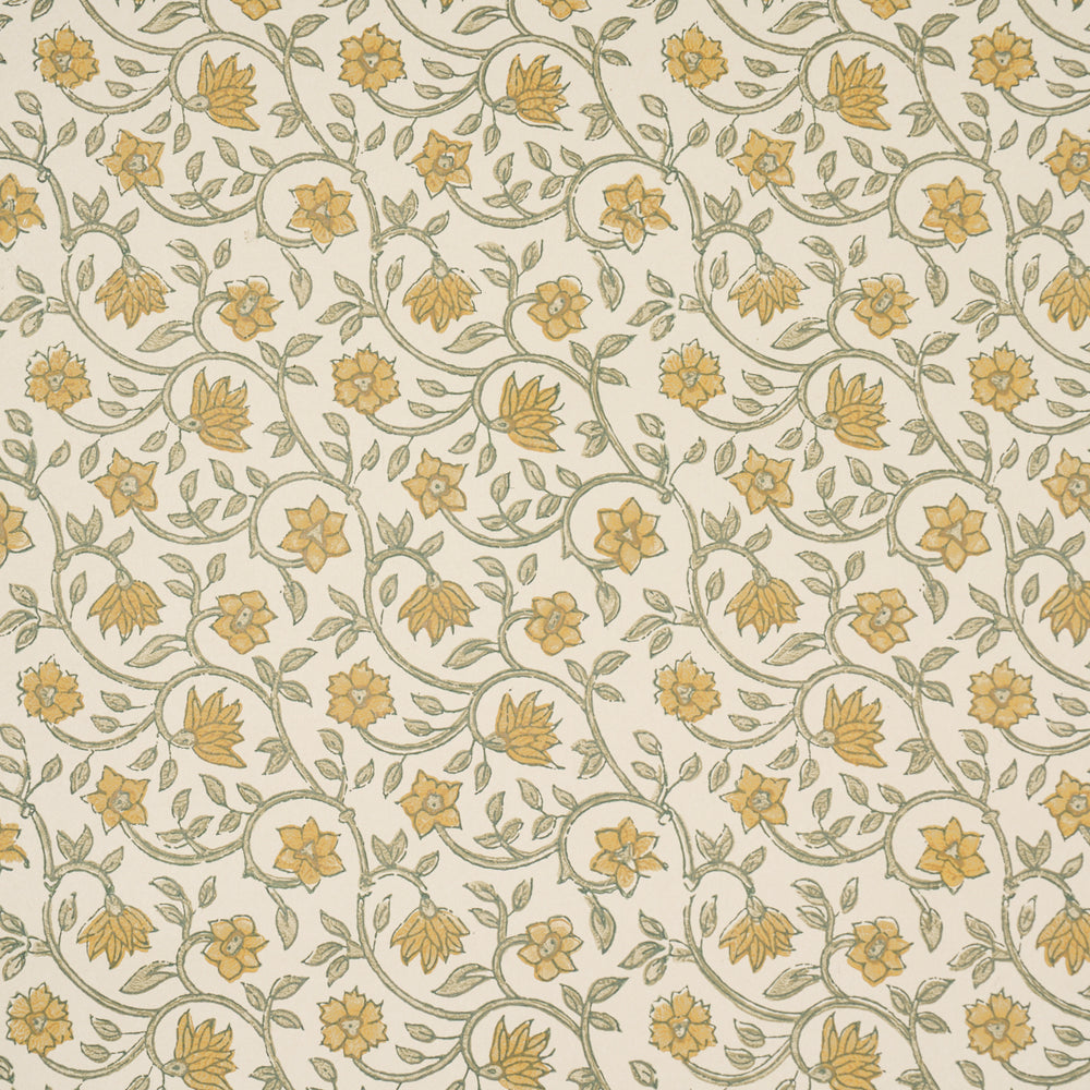 MALAYA HAND-BLOCK PRINT | Yellow