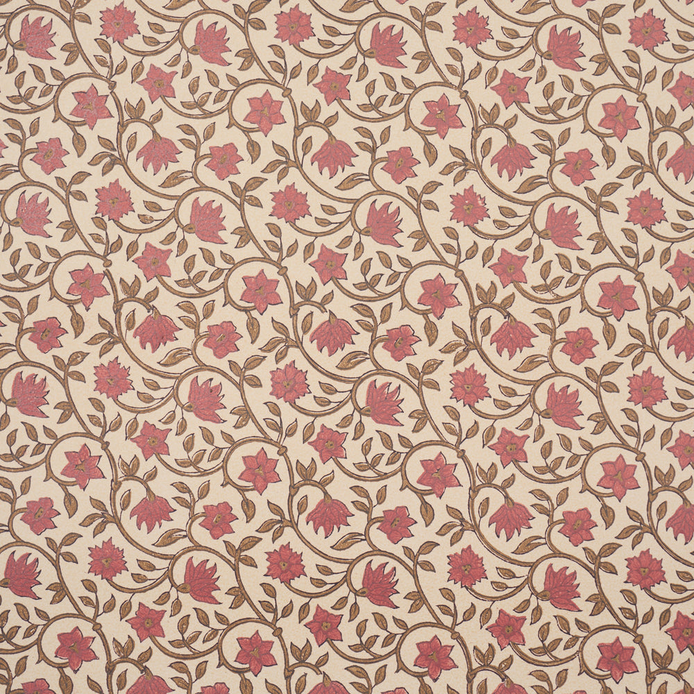 MALAYA HAND-BLOCK PRINT | Red