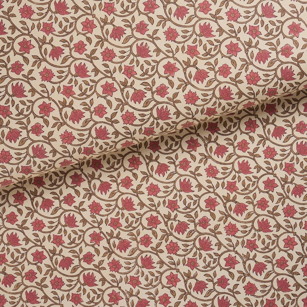 MALAYA HAND-BLOCK PRINT | Red