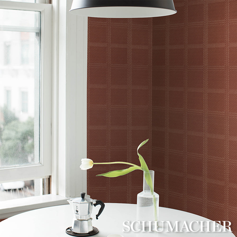 Vibrato Plaid | Terracotta