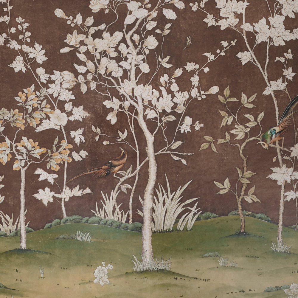 MORNING SYMPHONY 2 PANEL SET | Chocolate