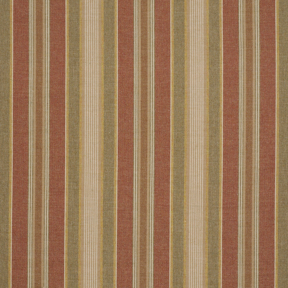 EDGEMERE STRIPE | Indian Red