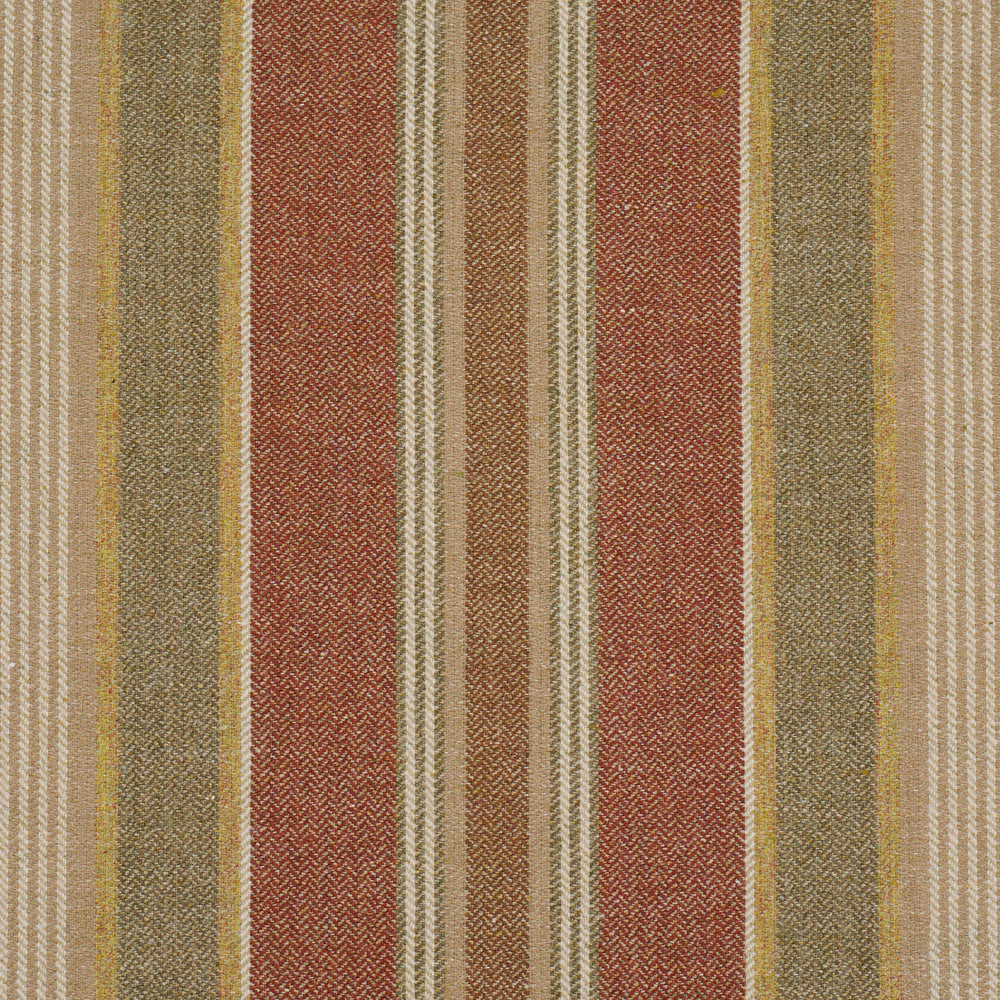 EDGEMERE STRIPE | Indian Red