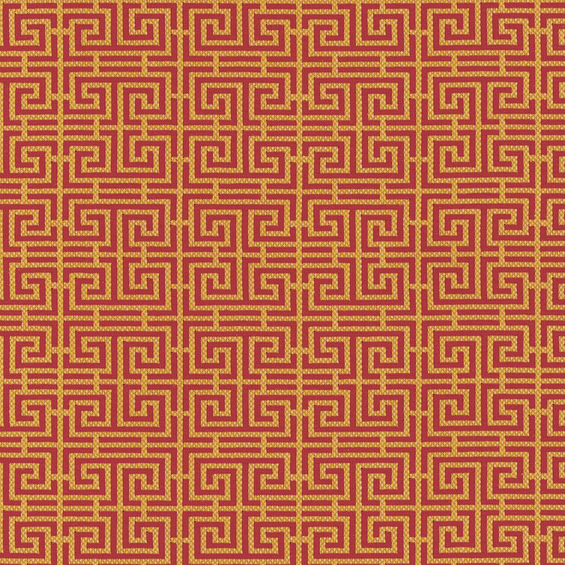 CHINOIS FRET | Cinnabar / Gold