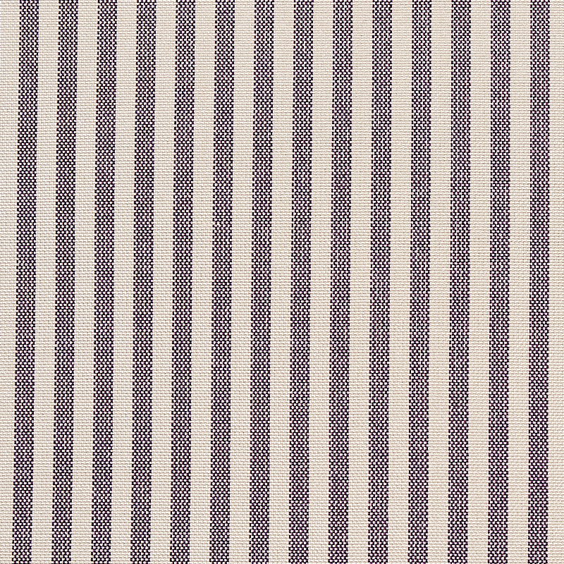 CHAREE SILK STRIPE | Aubergine