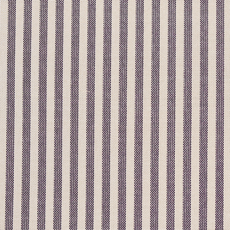 CHAREE SILK STRIPE | Aubergine