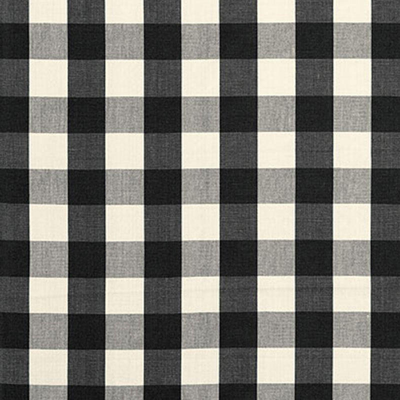 CAMDEN COTTON CHECK | Ebony