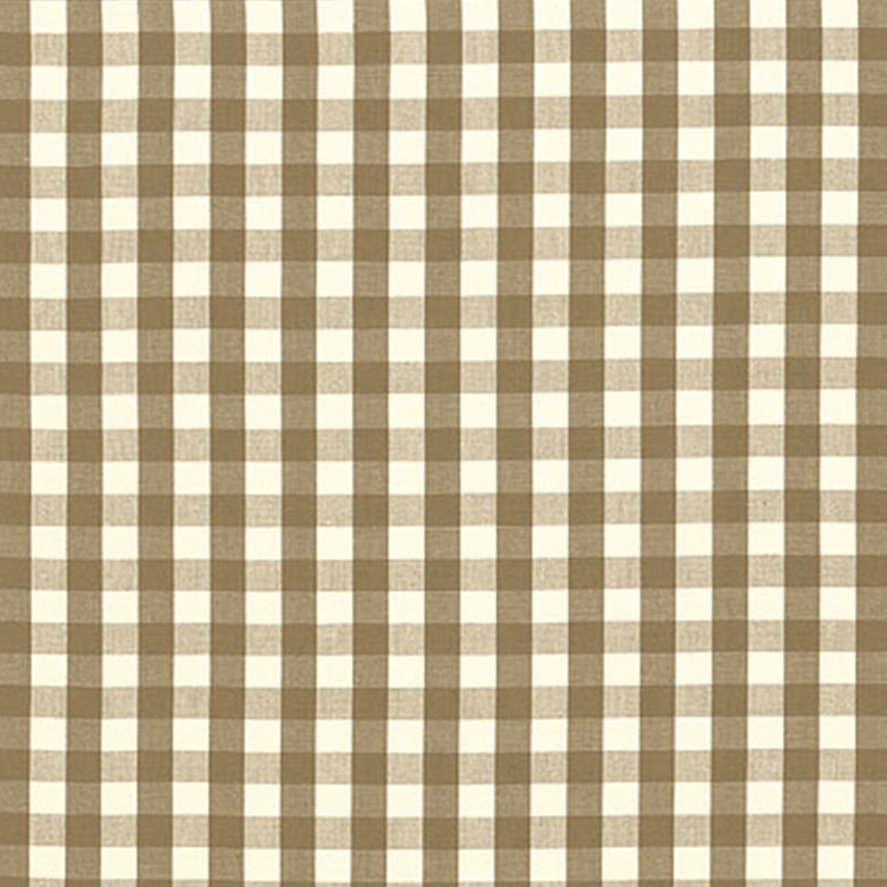 ELTON COTTON CHECK | Mocha