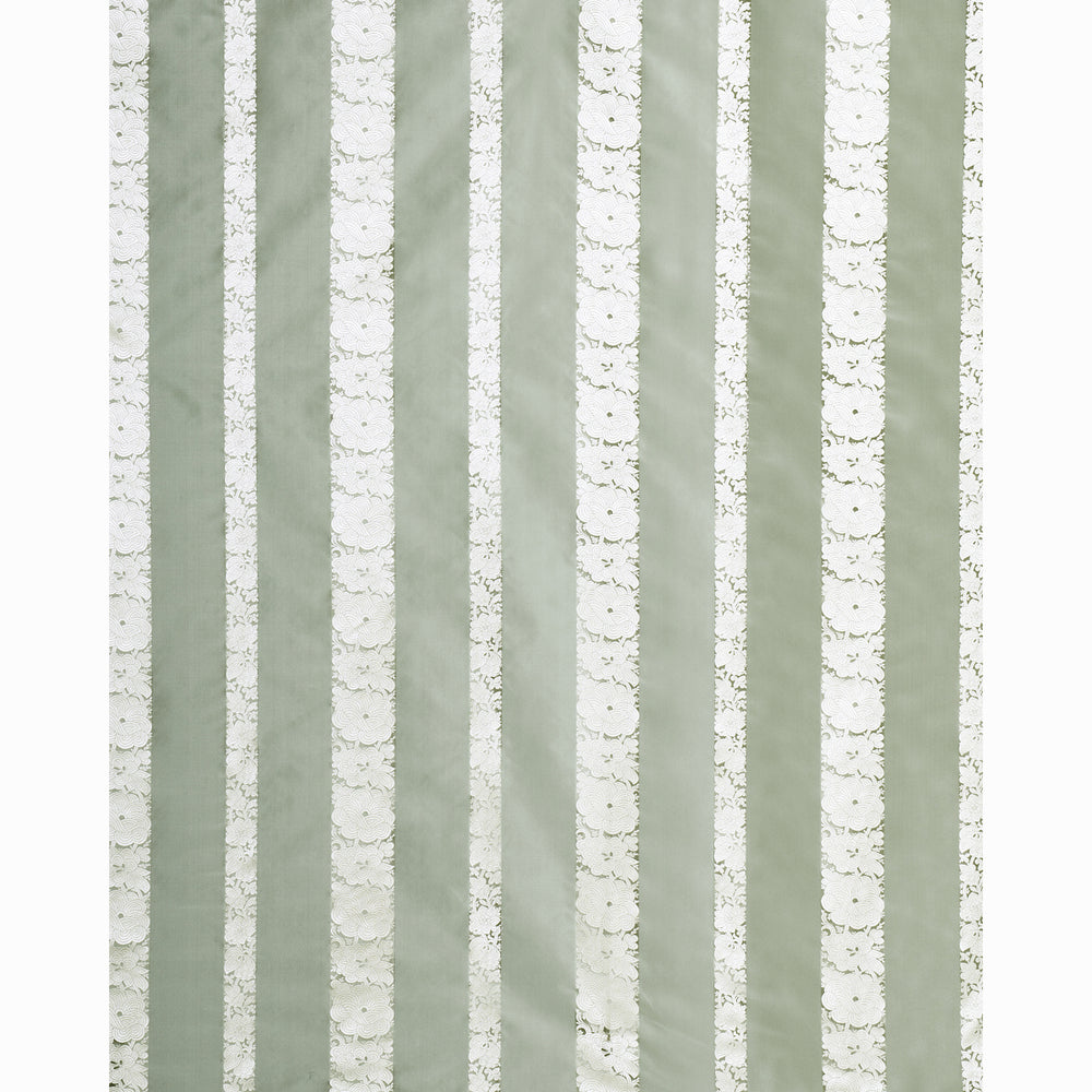 MANDARIN SILK STRIPE | Ocean Mist