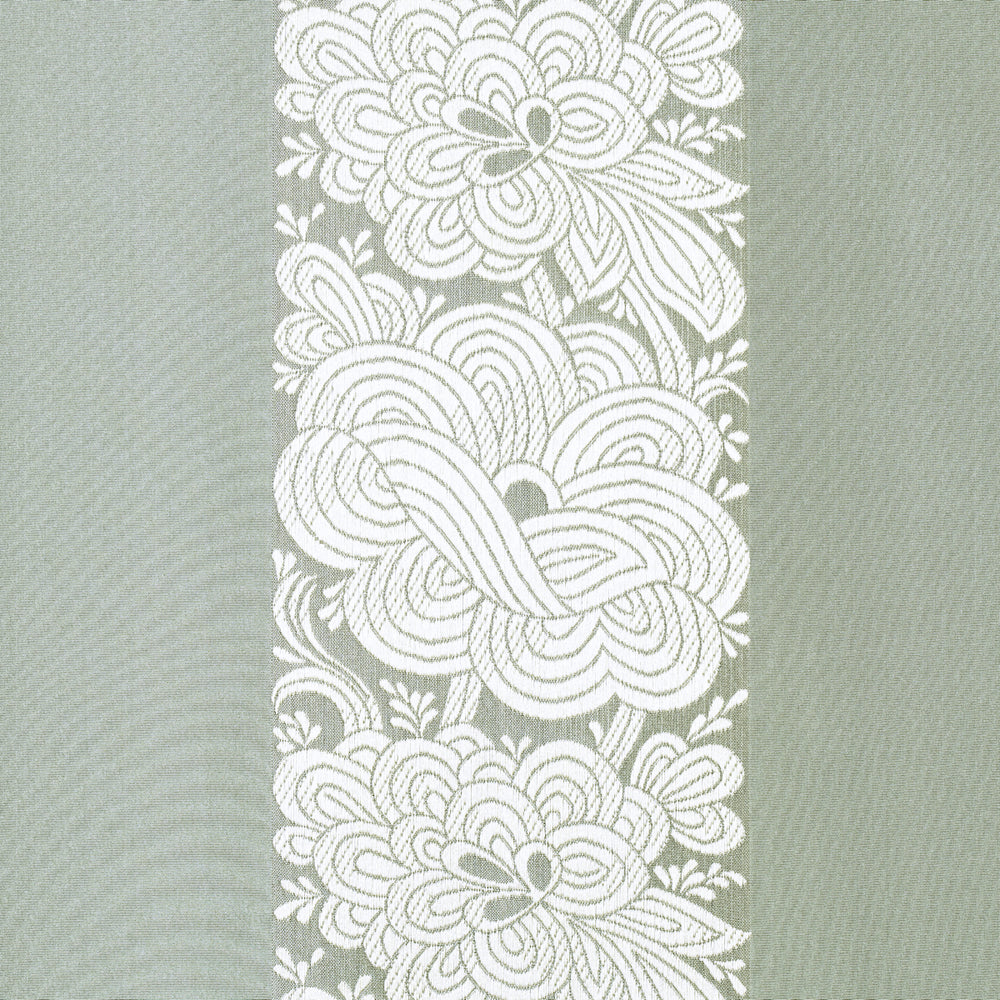 MANDARIN SILK STRIPE | Ocean Mist