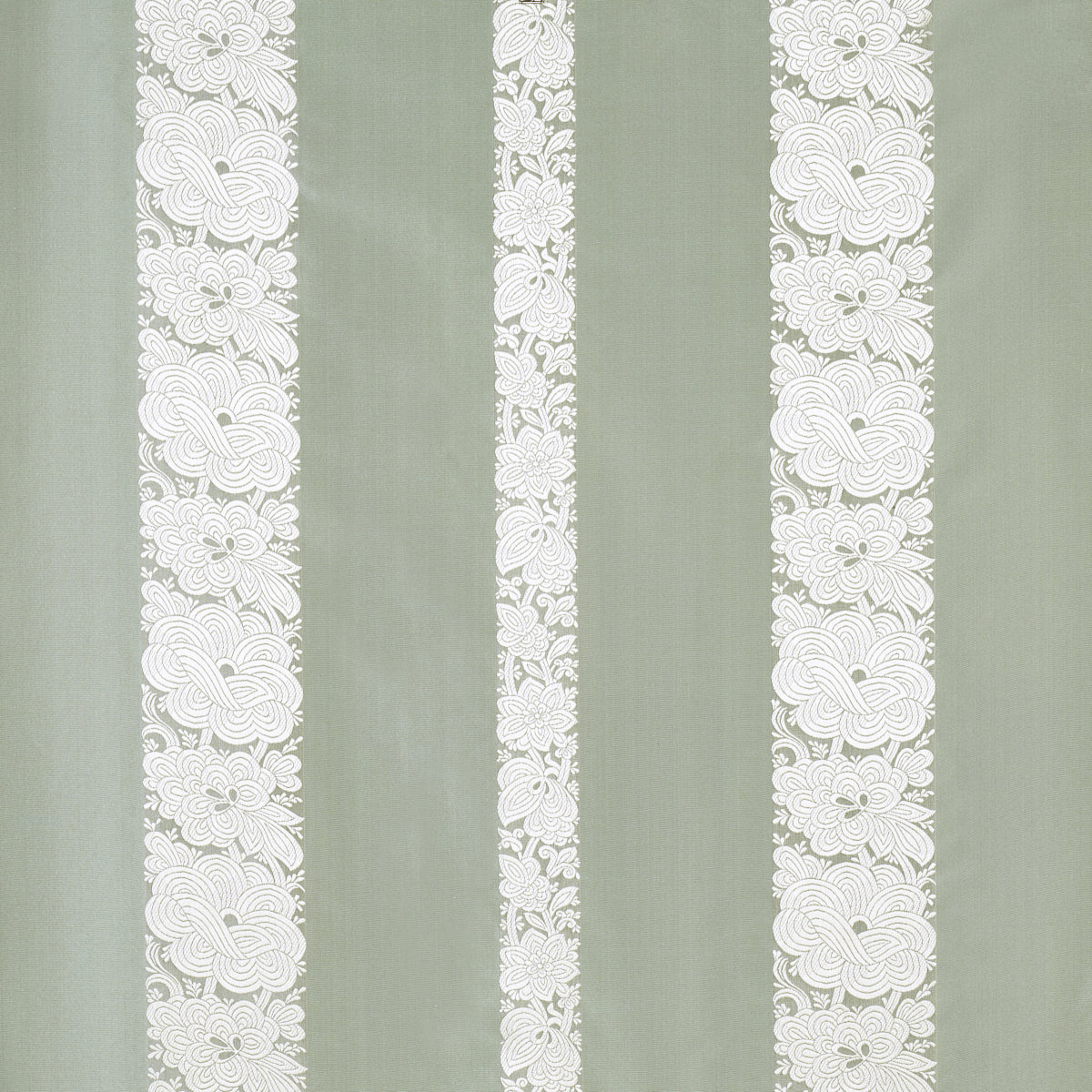 MANDARIN SILK STRIPE | Ocean Mist