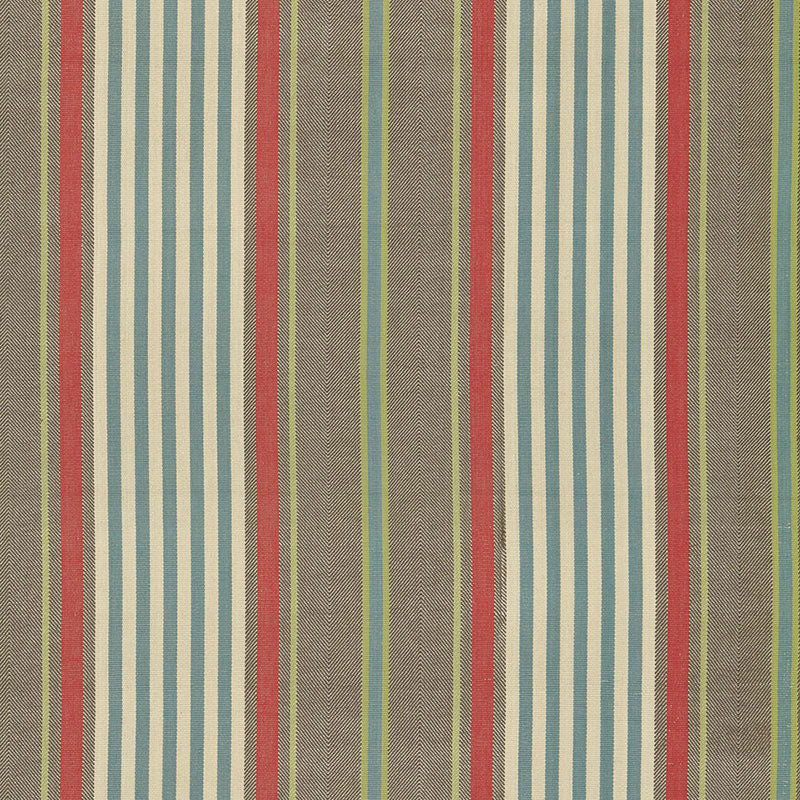 MINZER COTTON STRIPE | Red Earth