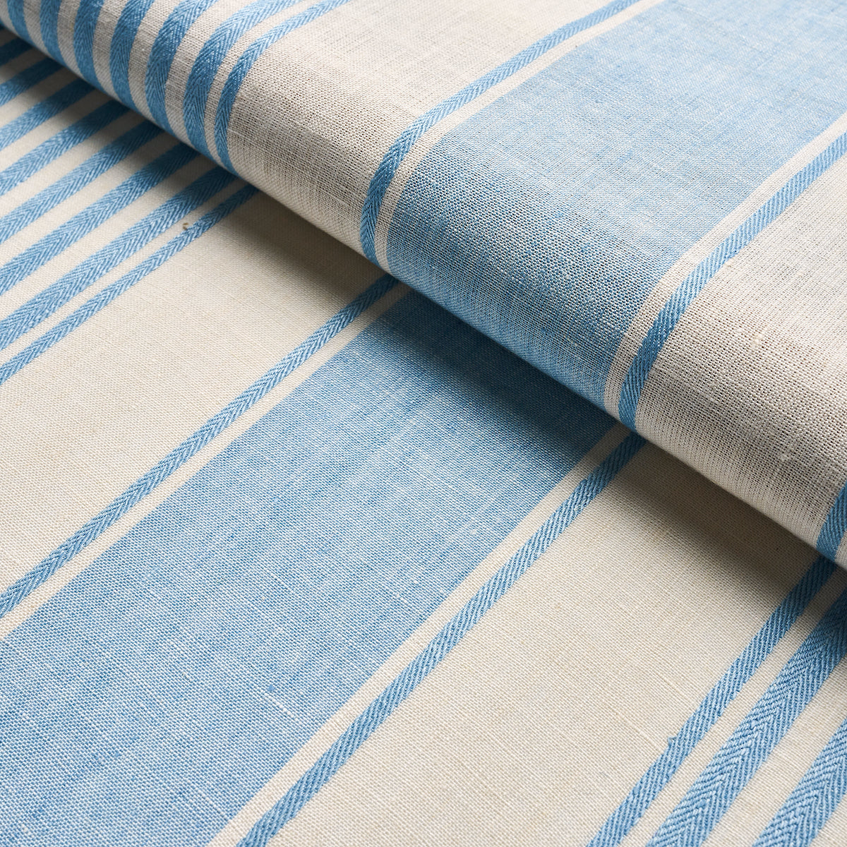 SUMMERVILLE LINEN STRIPE | Sky