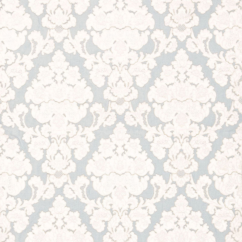 MONTALCINO APPLIQUÉ DAMASK | Robin's Egg