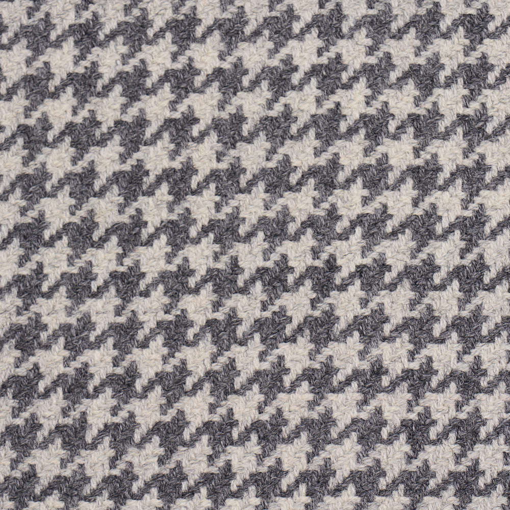 HUSTON WOOL HOUNDSTOOTH | Oxford Grey