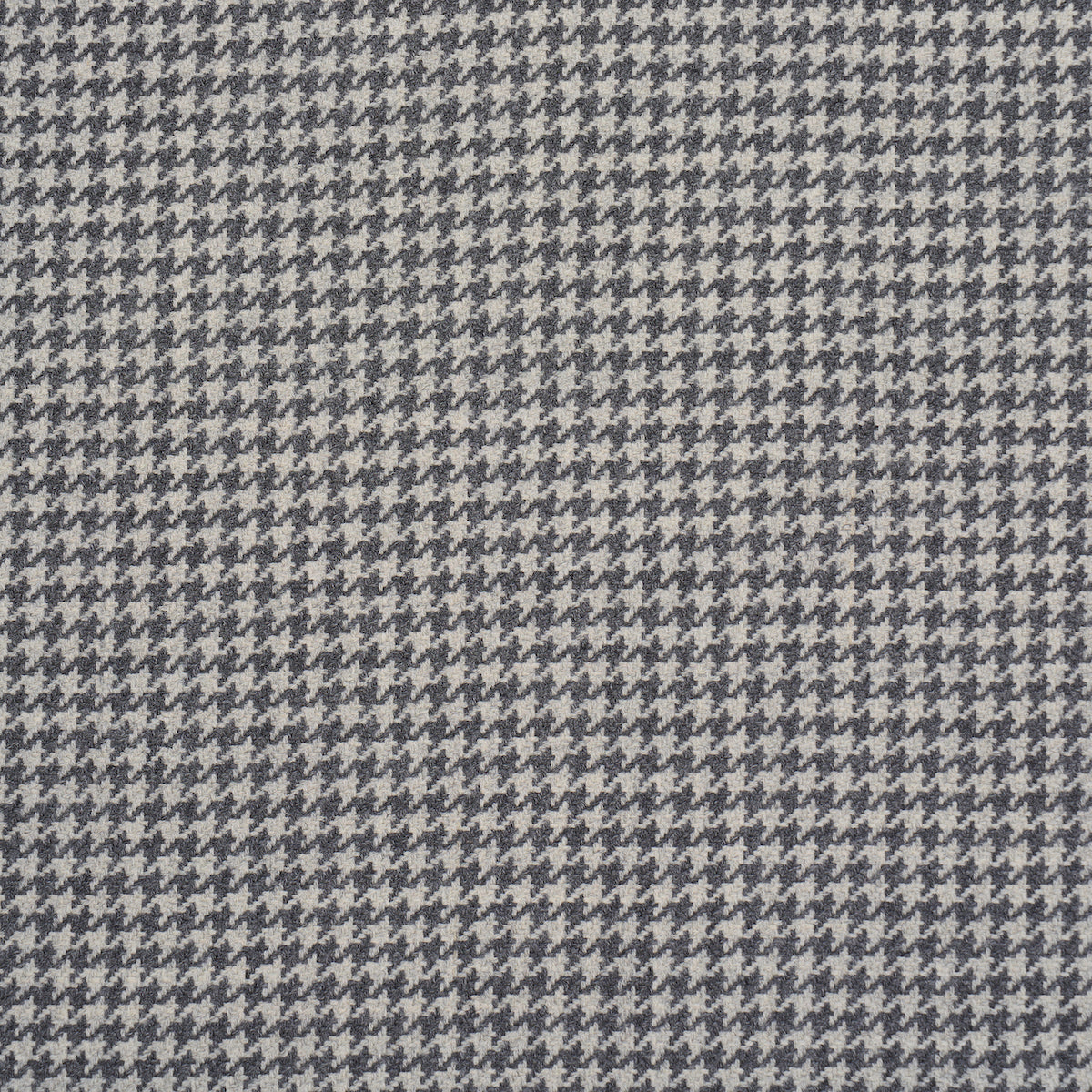 HUSTON WOOL HOUNDSTOOTH | Oxford Grey