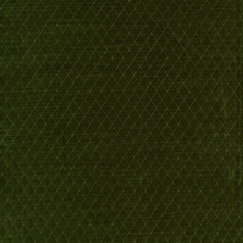 PALEY QUILTED VELVET | Loden