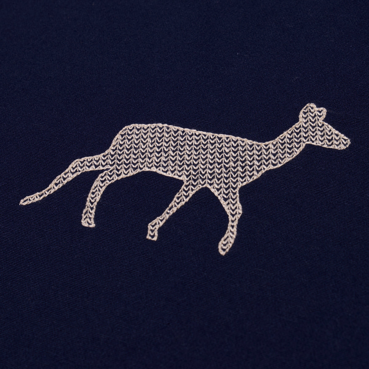 CARIBOU EMBROIDERY | Navy