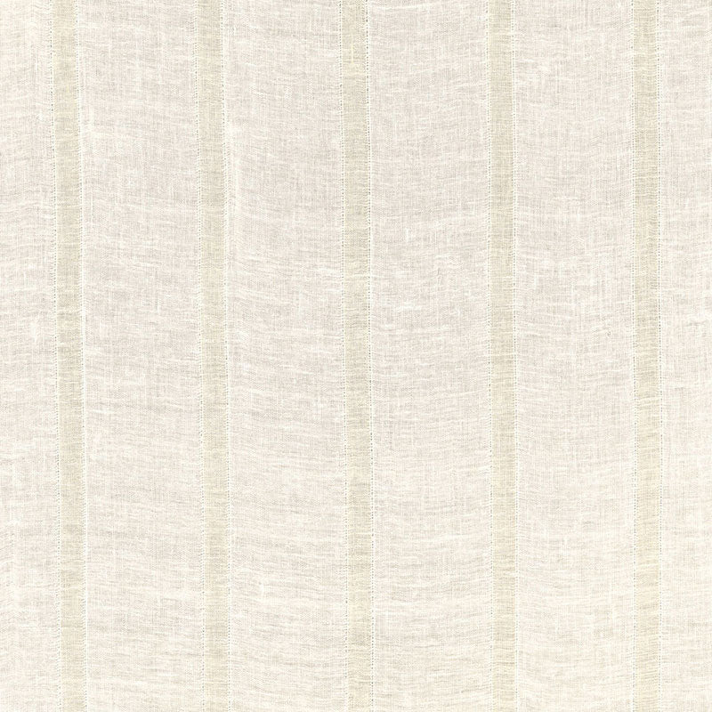 ELBA LINEN STRIPE SHEER | Ivory / Oat