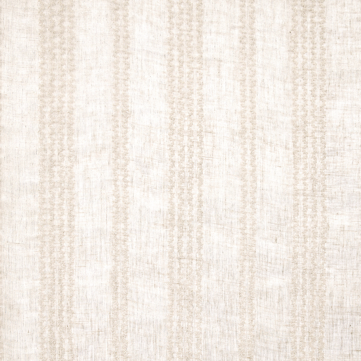 PIERO STRIPE EMBROIDERED SHEER | Linen