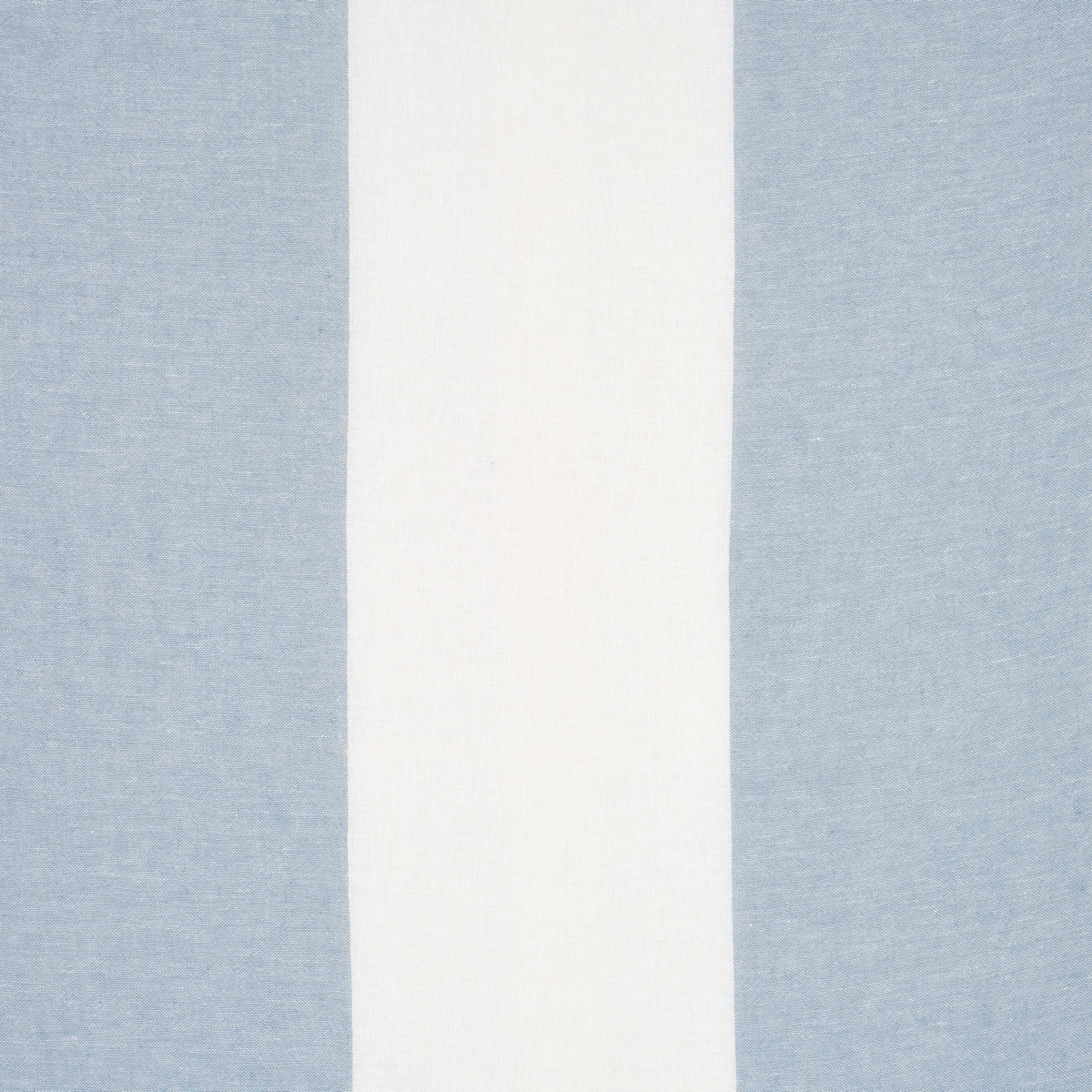 VISTA LINEN STRIPE CASEMENT | Sky And White