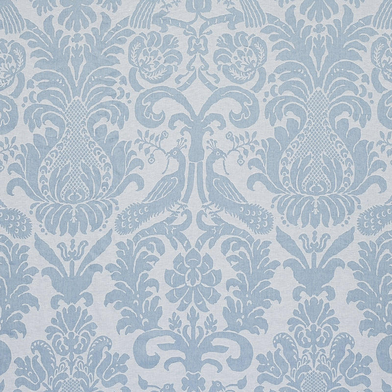 ANNA DAMASK | Soft Blue