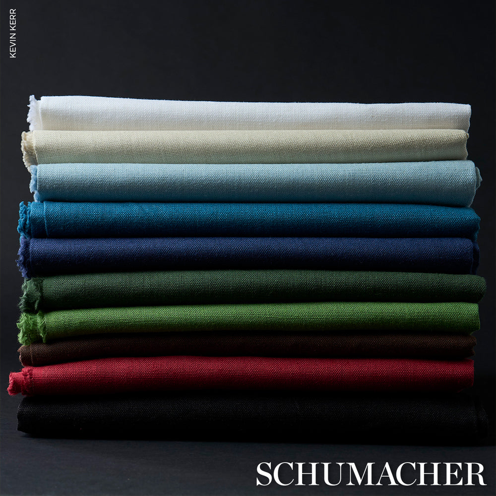 LANGE GLAZED LINEN | Brown