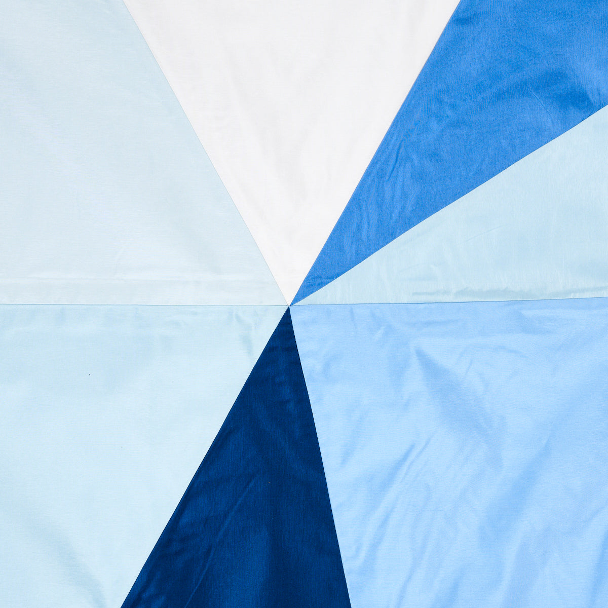 CUBIST SILK PANEL | Blue