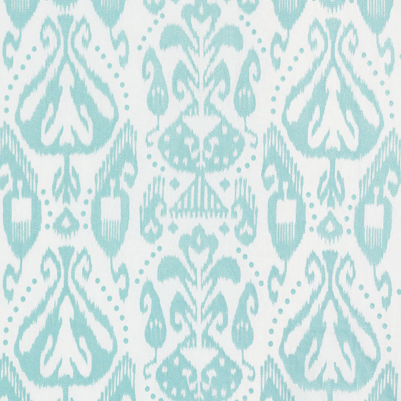 KIVA EMBROIDERED IKAT | Sky