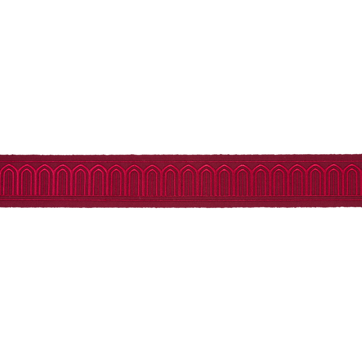 ARCHES EMBROIDERED TAPE MEDIUM | Red