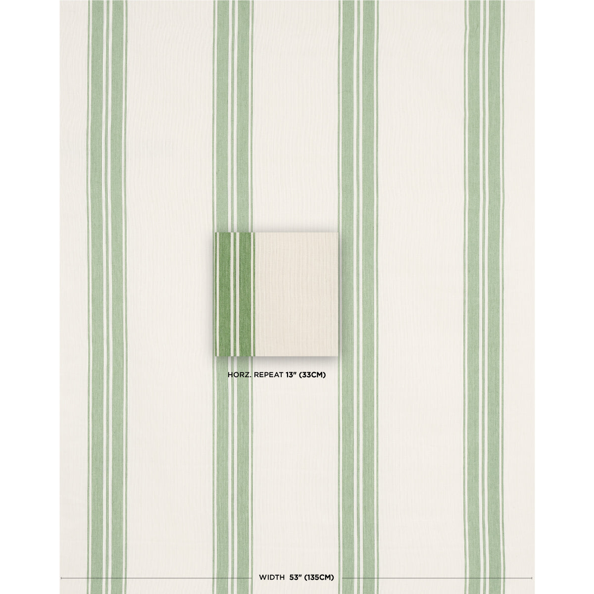 BRENTWOOD STRIPE | Leaf Green