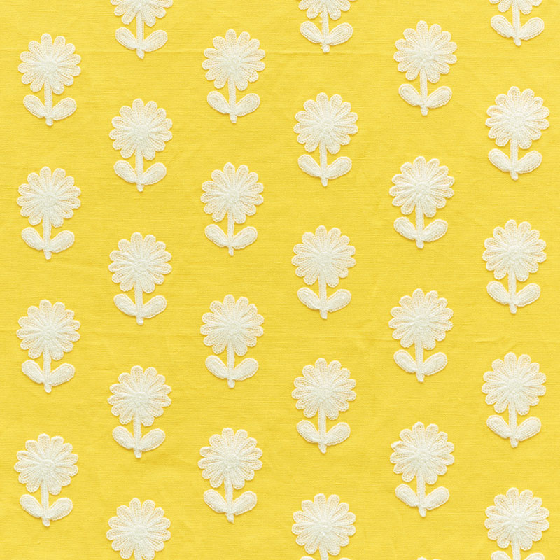 Paley Embroidery | Yellow