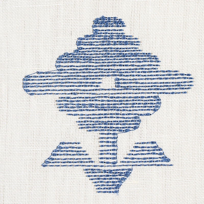 Rubia Embroidery | Blue
