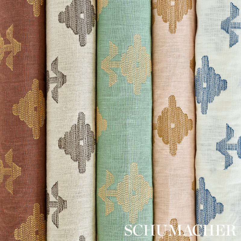 Rubia Embroidery | Blue