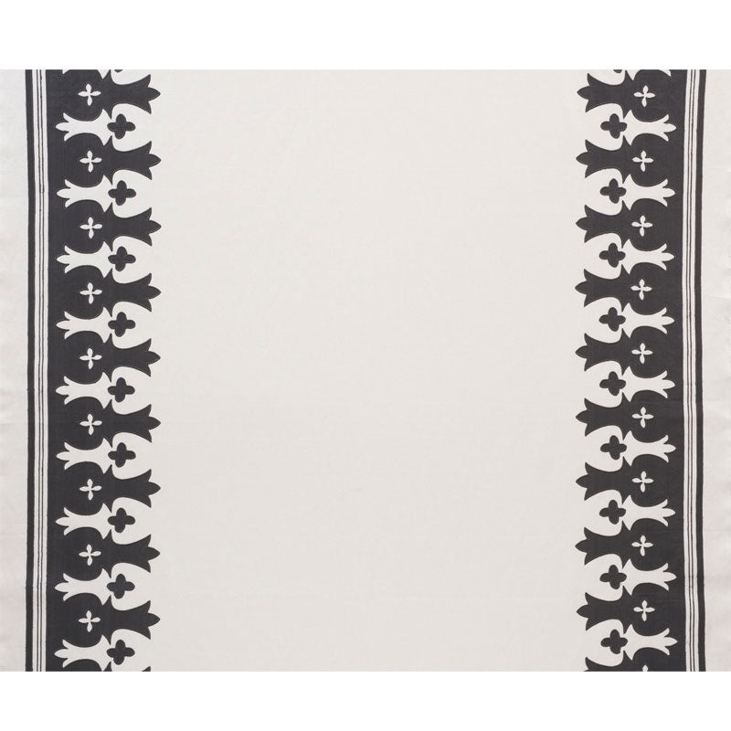 BERGAMA APPLIQUÉ | CARBON & IVORY