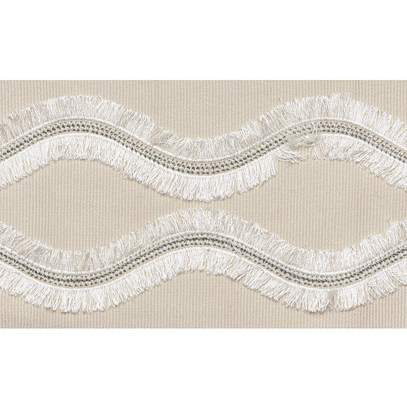 OGEE EMBROIDERED TAPE | Neutral