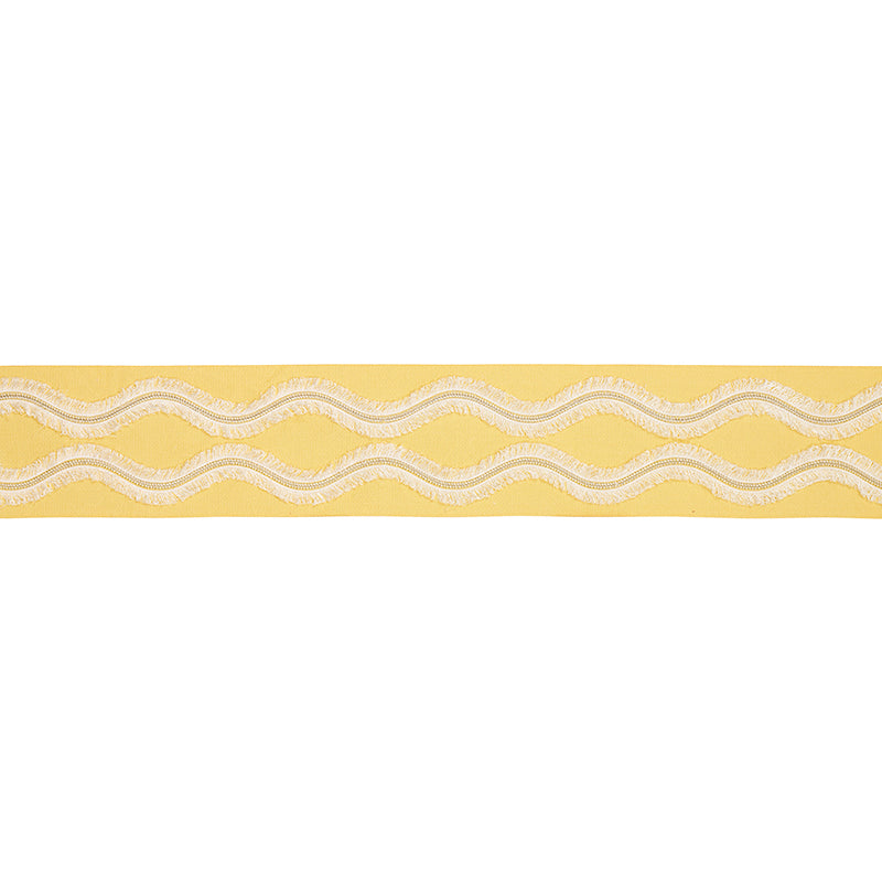 OGEE EMBROIDERED TAPE | Yellow